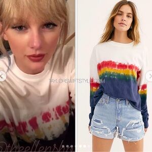 Daydreamer x Free People Tie-Dye Tee ASO Taylor Swift